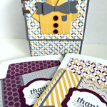 greeting cards and stationery box for men stampin up