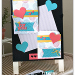 target dollar spot dry erase board easel cherry on top dsp
