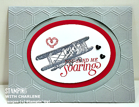 easy masculine valentine card stampin up sale a bration