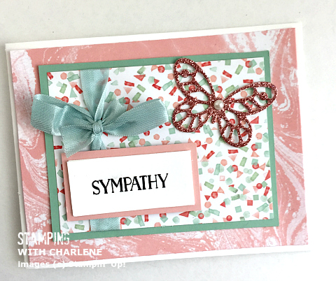 perfectly artistic designer series paper by stampin up