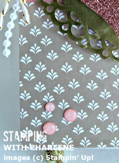 stampin up love blossoms valentines day card, love blossoms embellishment kit, love blossoms designer series paper stack