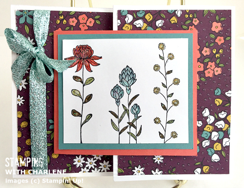 wildflower fields designer series paper