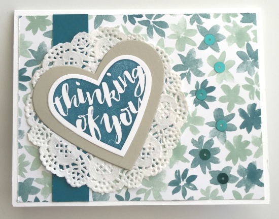 blooms and bliss designer series paper