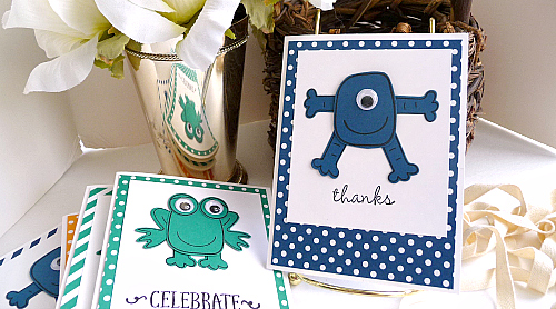 playful pals stamp set