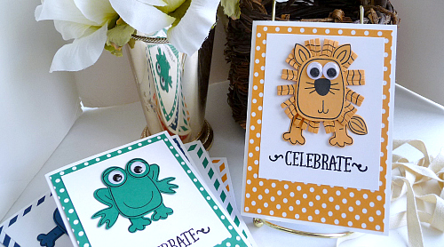 playful pals stamp set