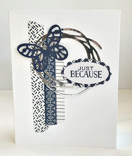 washi tape card