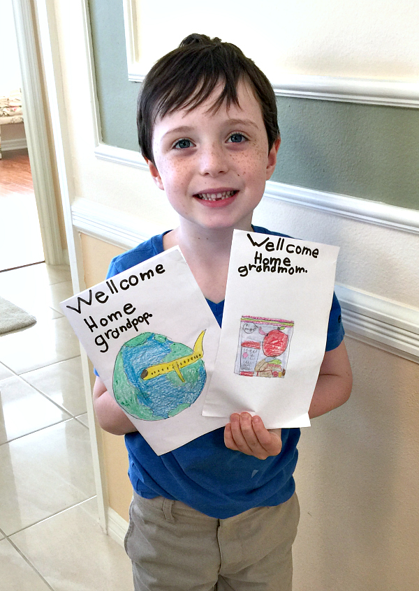 diy welcome home cards