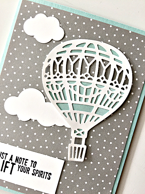 up and away thinlits dies stampin up