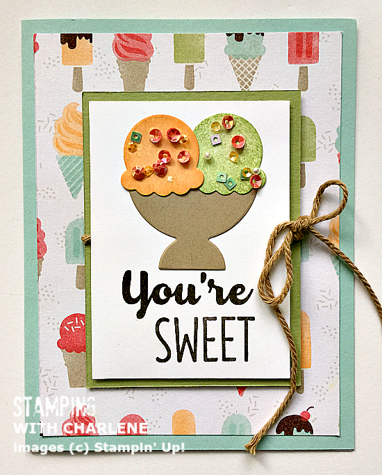 stampin up cool treats