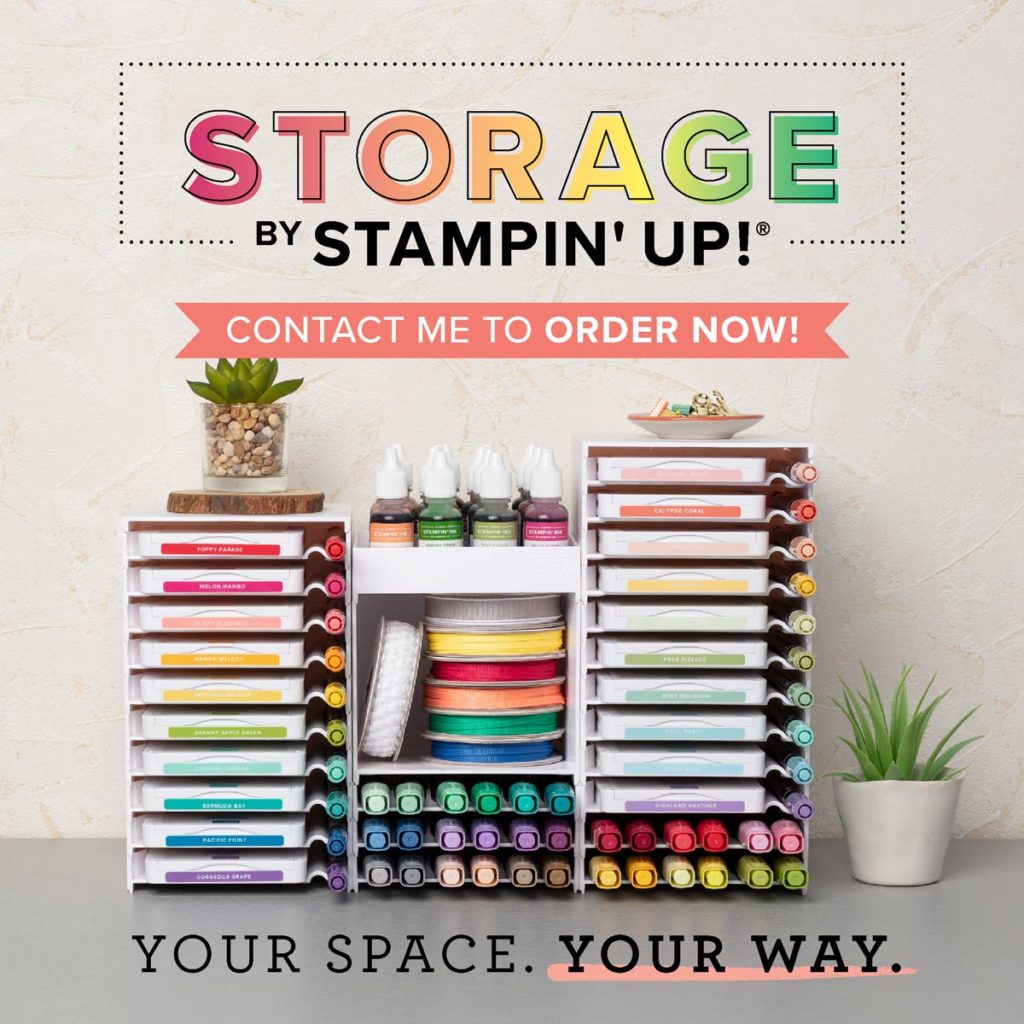 stampin up storage