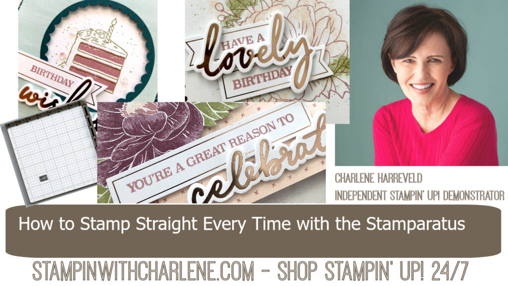 how to stamp straight stampin up stamparatus february 2020 paper pumpkin kit
