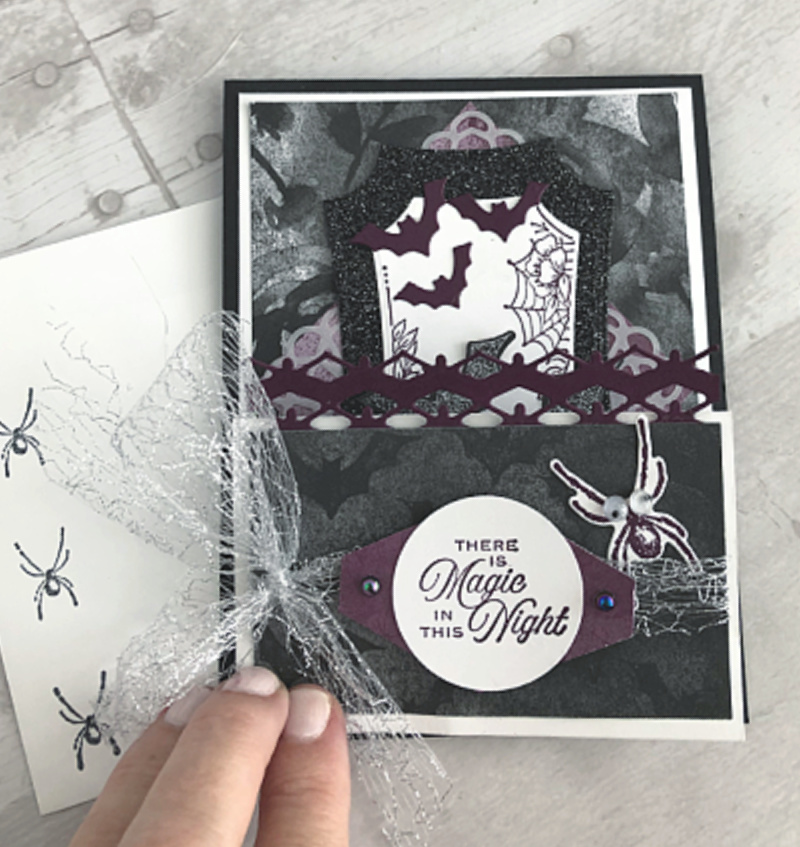 Hallows Night Magic Stampin Up Card