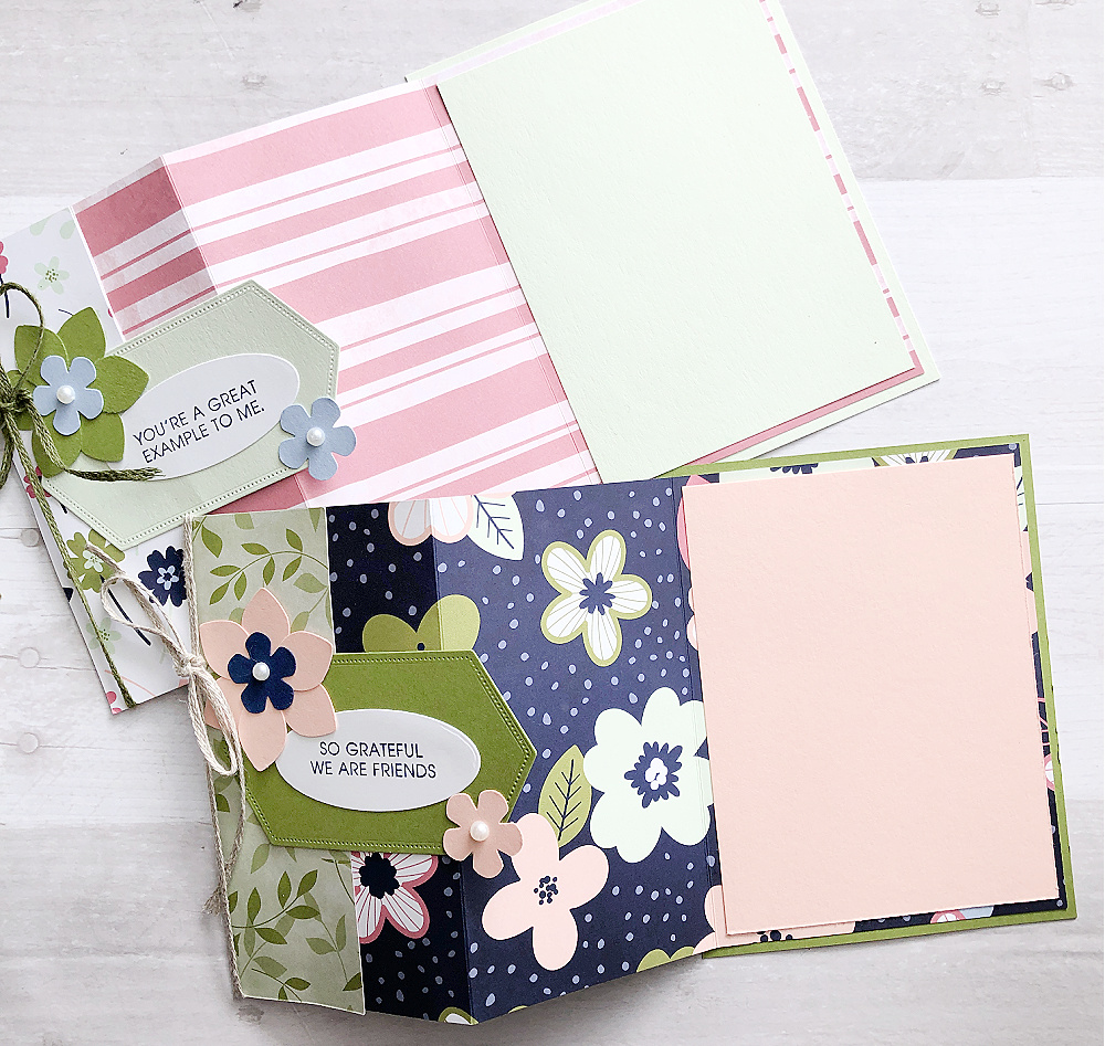 easy accordion fold card tutorial