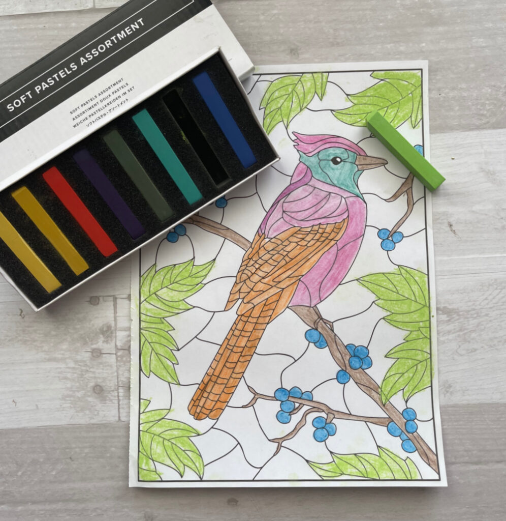adult coloring techniques stampin up soft pastels